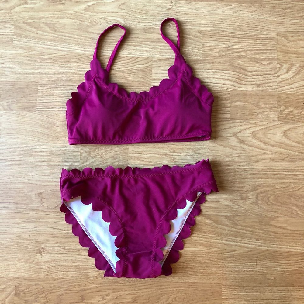 Scalloped Bikini Set